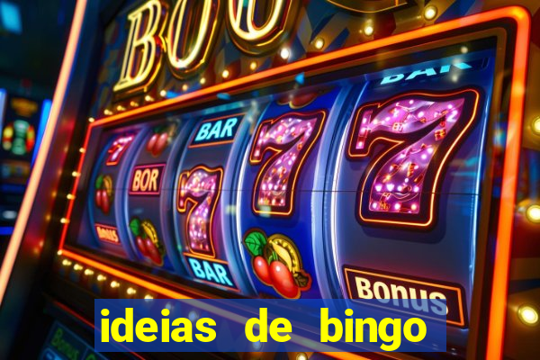 ideias de bingo para o natal