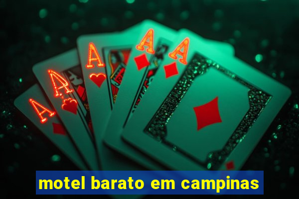 motel barato em campinas