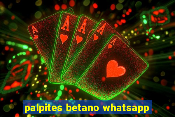 palpites betano whatsapp