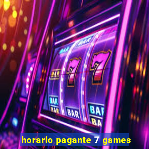 horario pagante 7 games