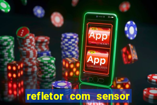 refletor com sensor noturno como instalar