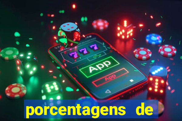 porcentagens de jogos pagantes