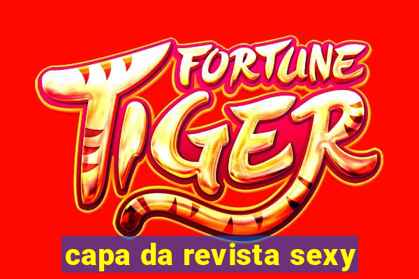 capa da revista sexy