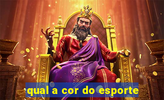 qual a cor do esporte