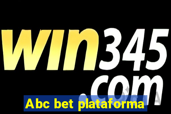 Abc bet plataforma