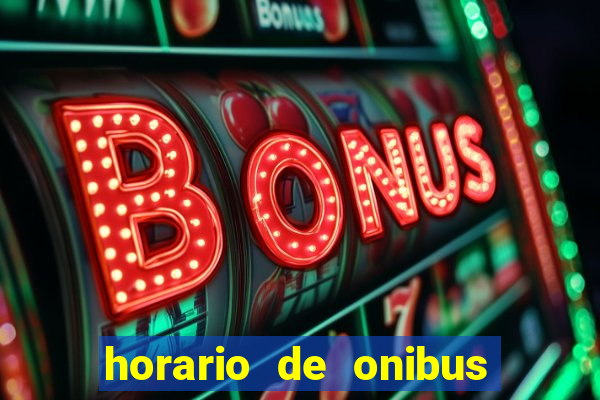 horario de onibus vila nova imbituba