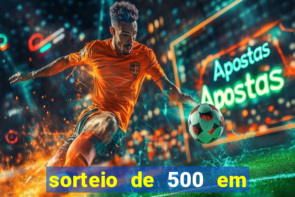 sorteio de 500 em cash toda segunda feira novibet