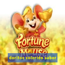 doritos colorido sabor