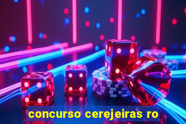 concurso cerejeiras ro