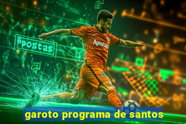 garoto programa de santos