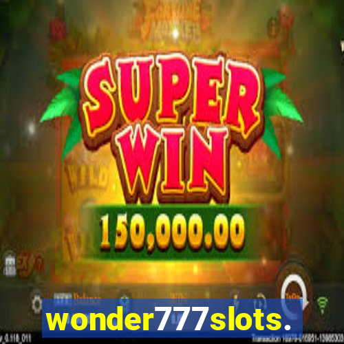 wonder777slots.com